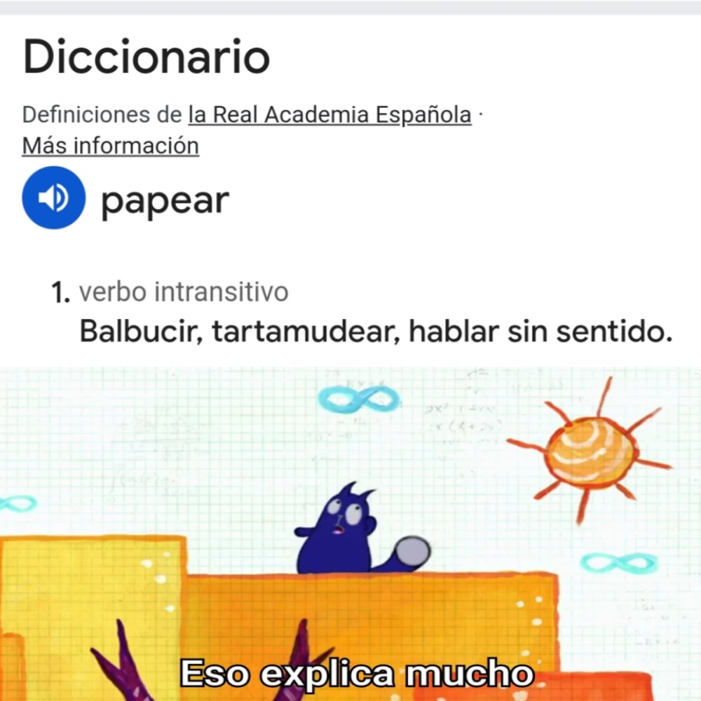 Pura palabra sobreexplotada por punkeros - meme