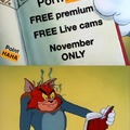 Free premium and liv cams on Pornhub. November only!