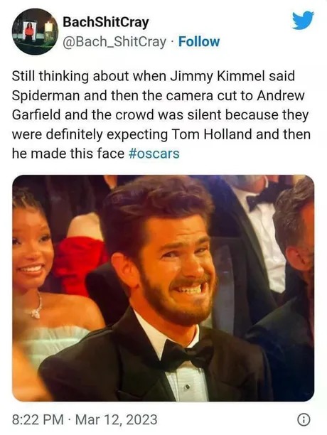 That one time at the Oscars - meme