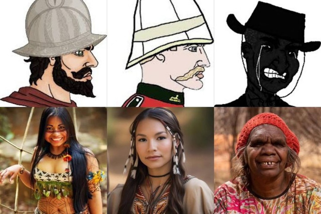 Sad 'Stralyan, happy Anglos and Portugese - meme