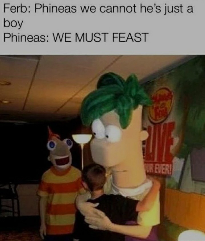 We must feast - meme