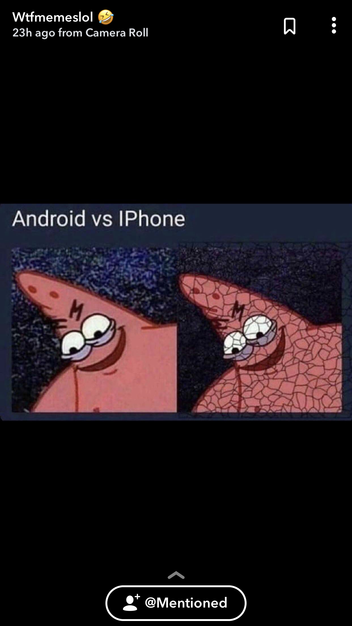 Android or iphone - meme