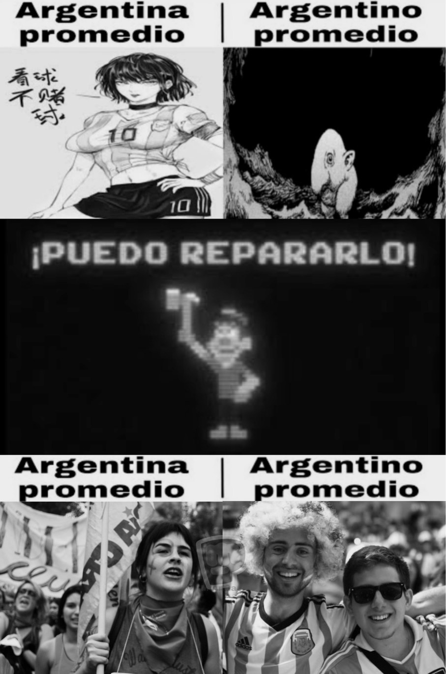 En argentina la mayoría de mujeres argentinas (Por no decir todas) son feministas - meme