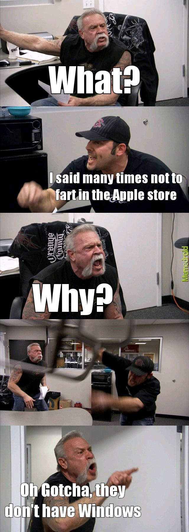 Apple - meme