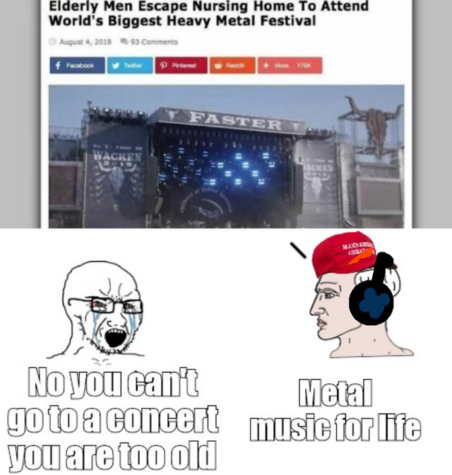 old metal heads - meme