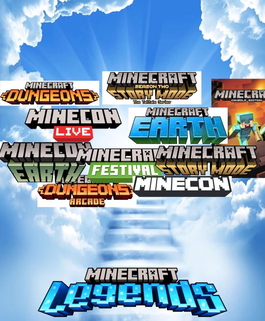 Minecraft legends meme