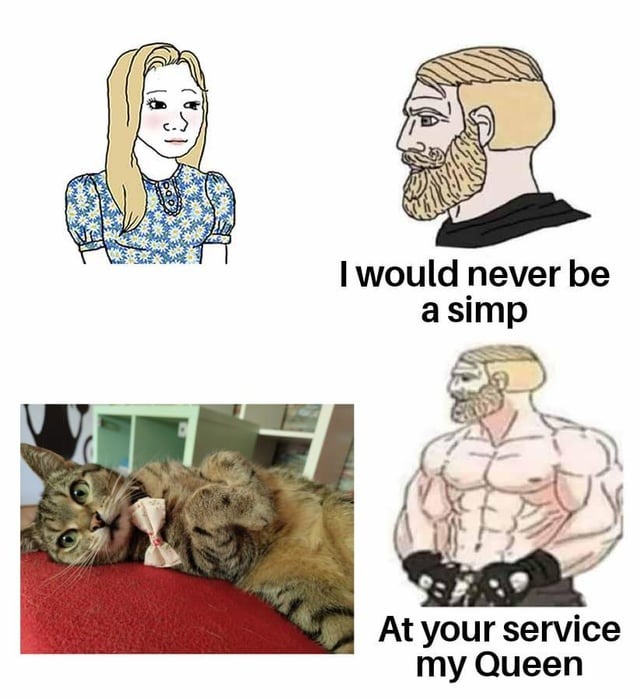 At your service - meme