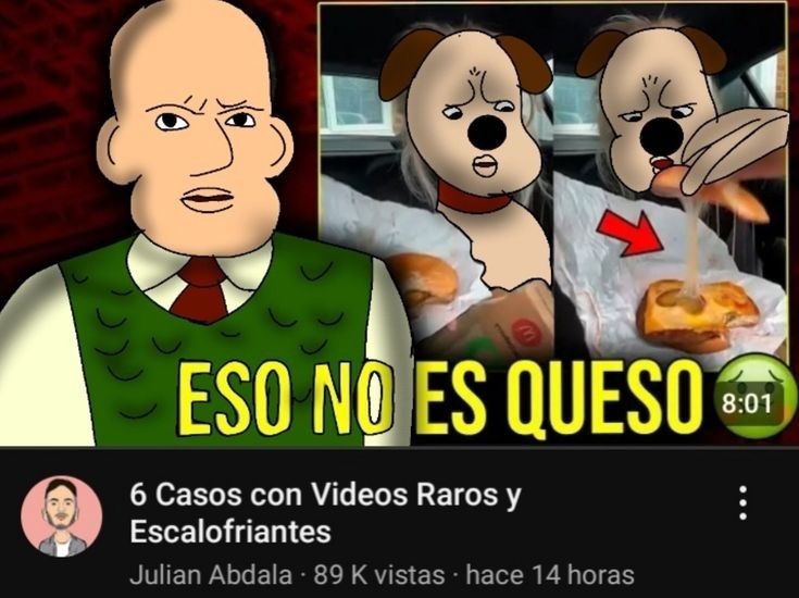 Eso no es queso - meme
