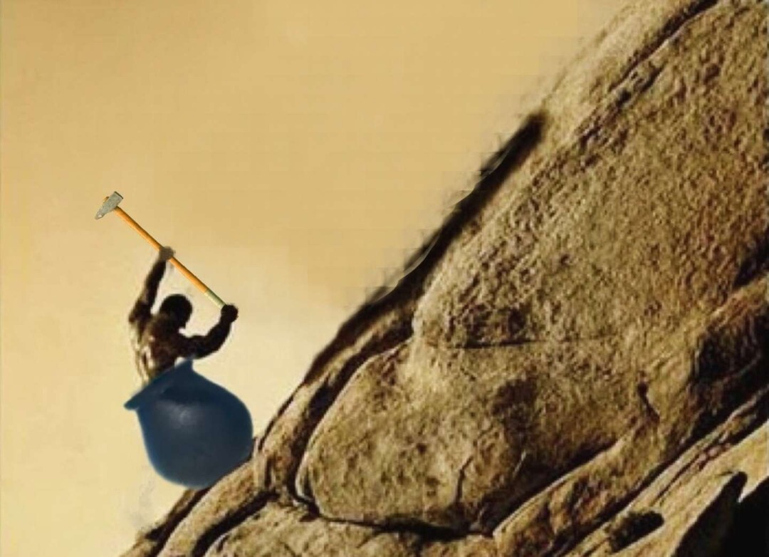 getting over it - meme