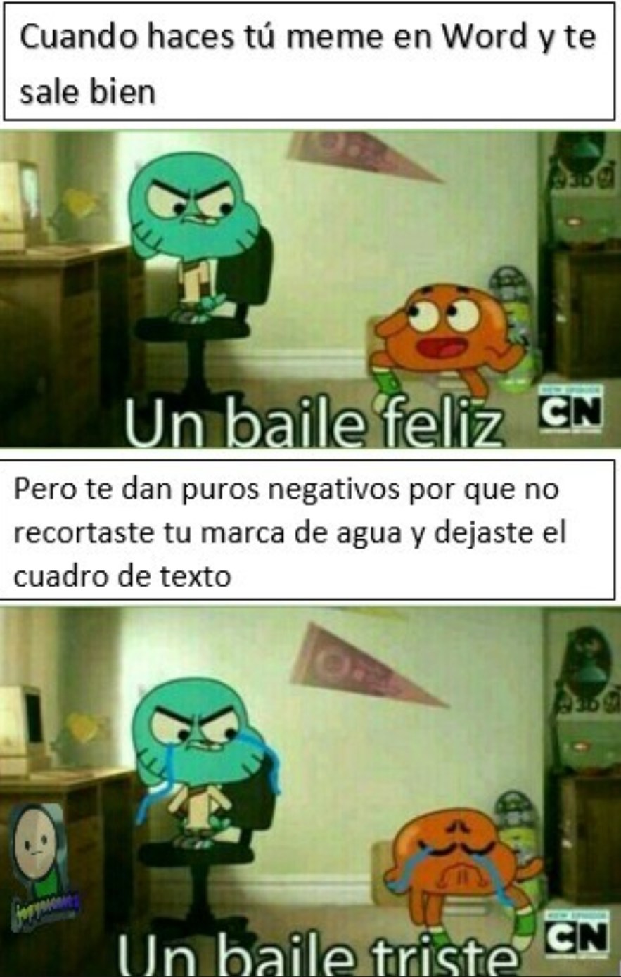 I did this with word - meme