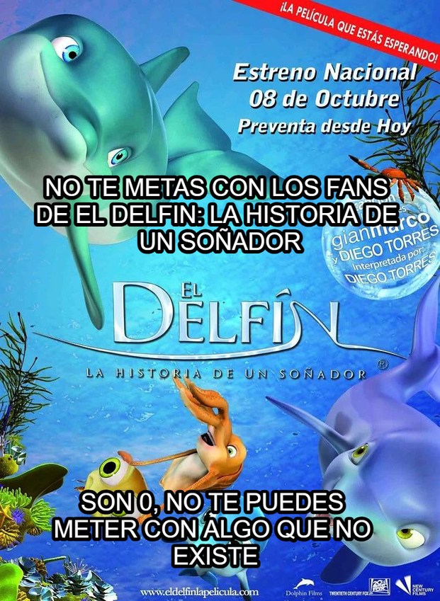 Pelicula peruana, por eso no existen los fans - meme