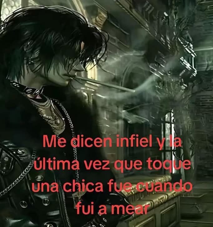 Me dicen infiel y no ligo desde 2015 - meme