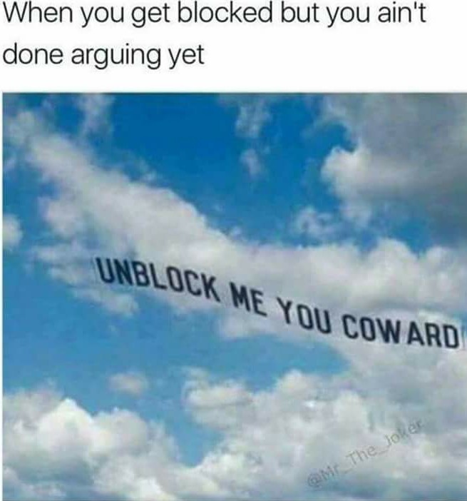 Cowards indeed - meme