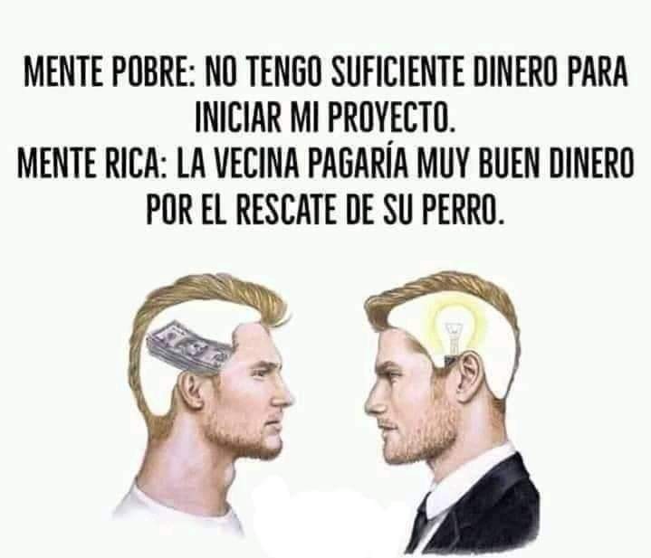 Hay que pensar en grande - meme