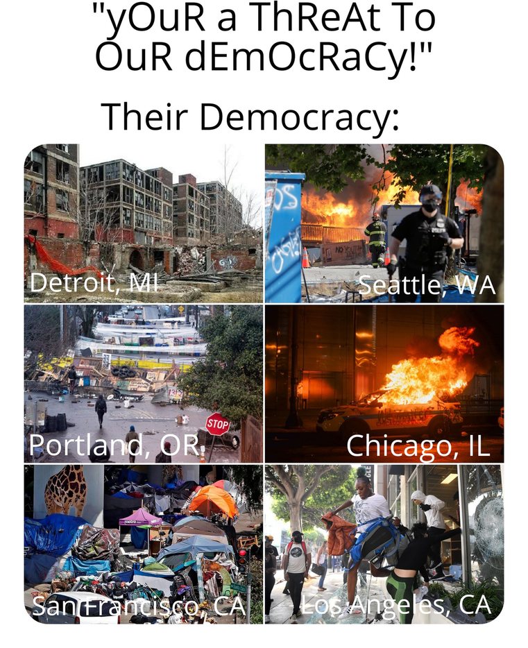I'm a threat to your precious democracy? GOOD. We live in a God Damned constitutional republic fuckfaces! - meme