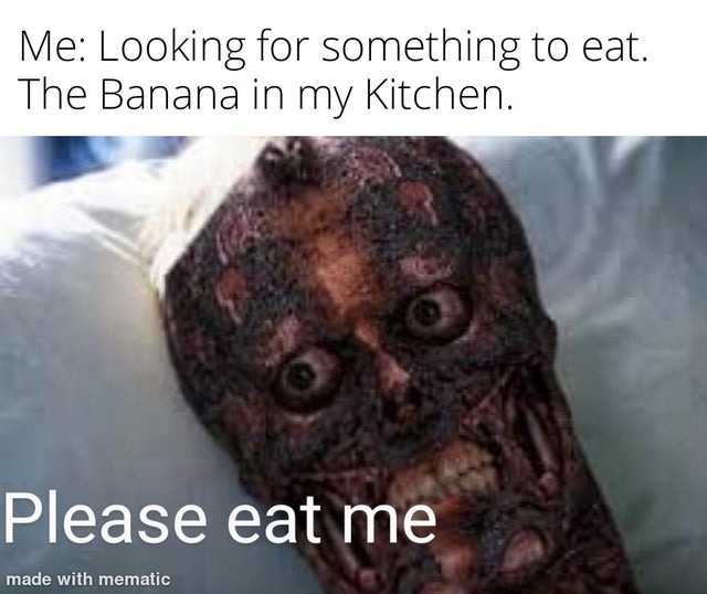 The banana in my kitchen - meme