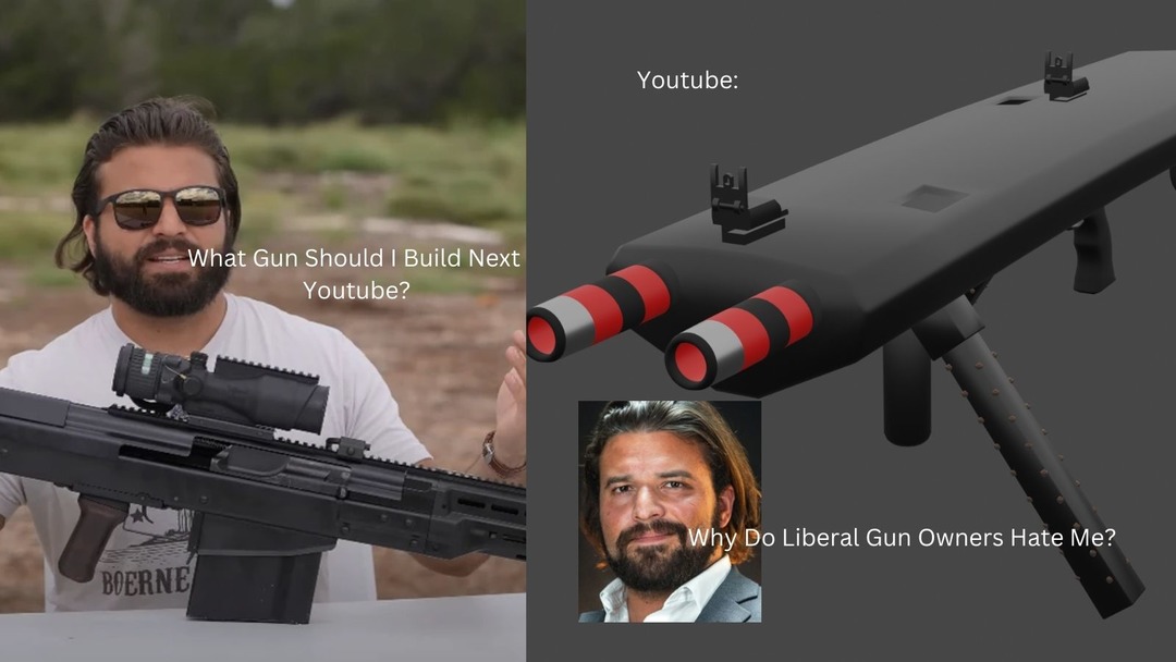 Brandon Herrera's New Gun Build - meme