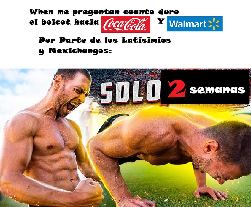 Simios pendejos ya se les olvidaron que estaban boicoteando a esas empresas - meme