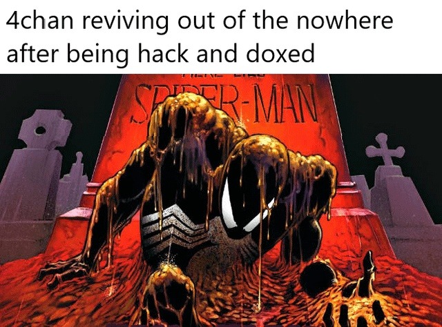 Achan just respawned after getting nuked off the internet - meme