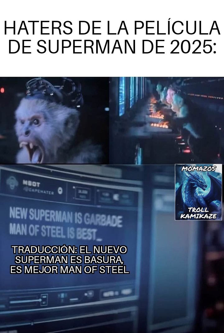 Desde hoy en día, los Syndertards se llamarán Syndermonos, los que hayan visto la nueva película de Superman ya sabrán el motivo de este nombre - meme