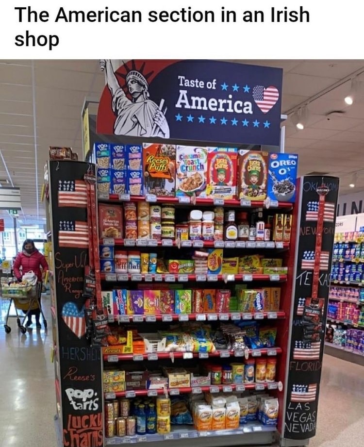 tasted of America - meme