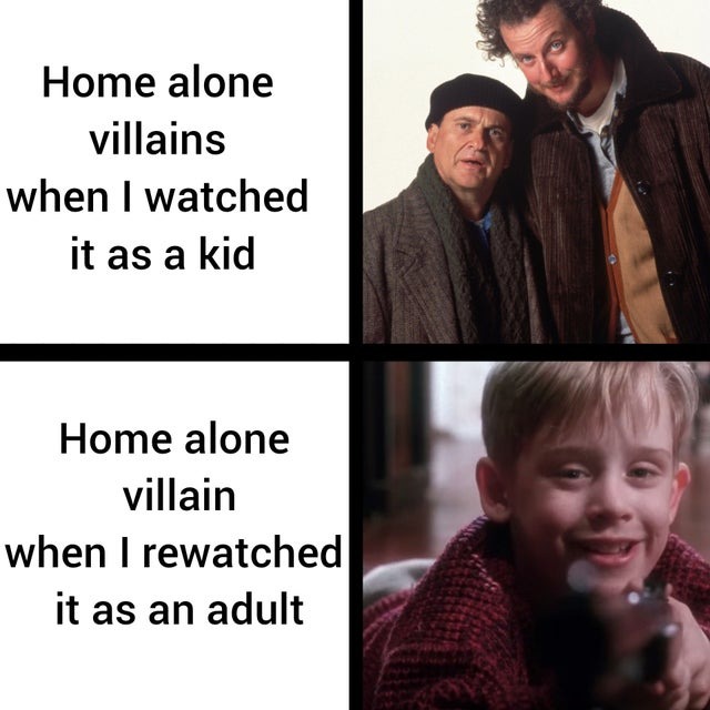 Who is the real villain in Home Alone? - meme