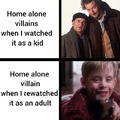 Who is the real villain in Home Alone?