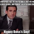 Happy Boss's Day to Michael Scott