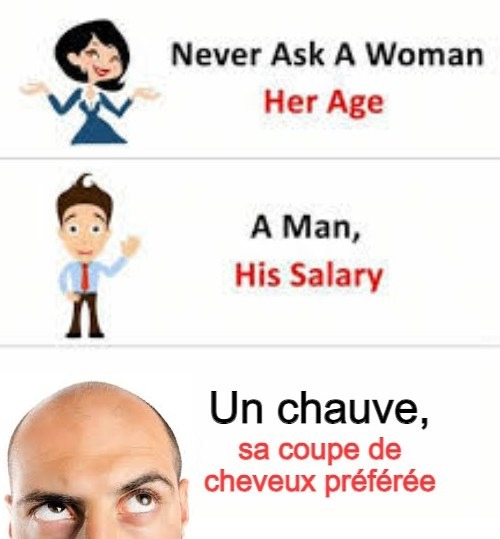 Ou alors son shampooing? - meme