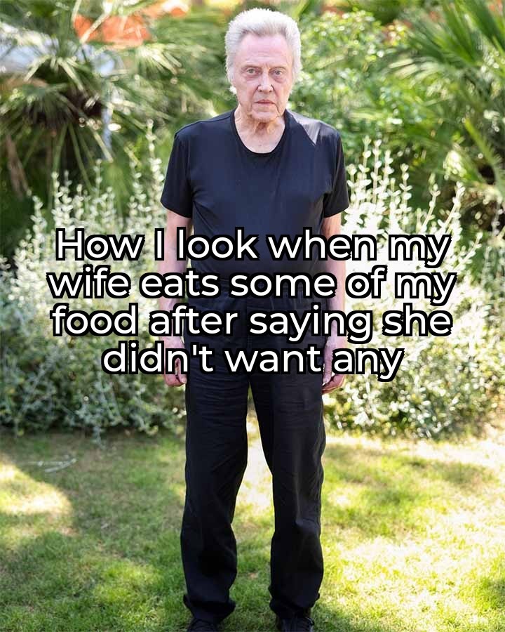 Don't touch my food - meme