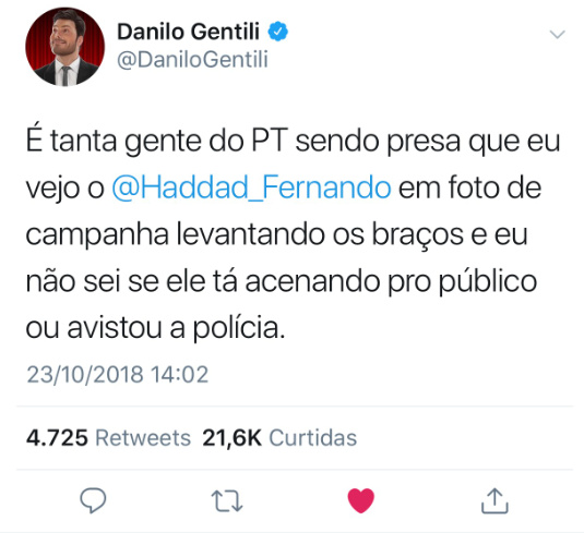 Danilo nem sempre sendo gentili - meme