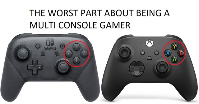 The worst part about being a multi console gamer - meme