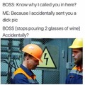 Sorry boss