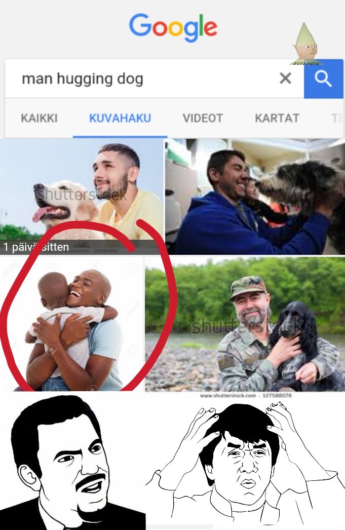 Google y u so racist - meme