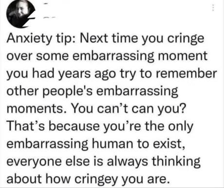 Anxiety tip - meme