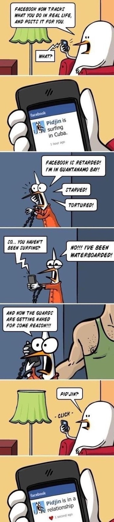 Waterboarding in Guantanamo Bay sounds cool unless you know what it means - meme