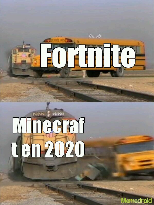Minecraft regreso a la cima - meme