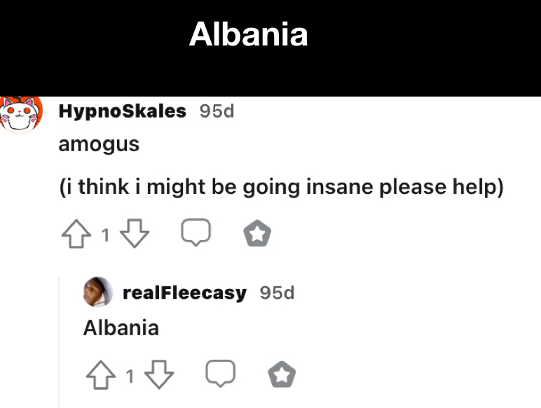 Albania - meme