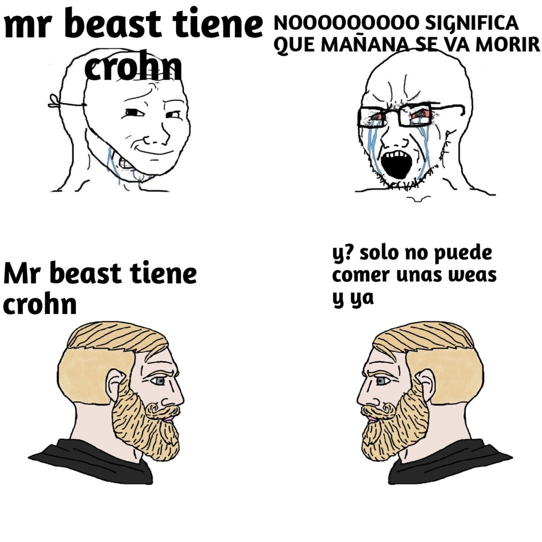 Mr Beast no se va a morir  - meme