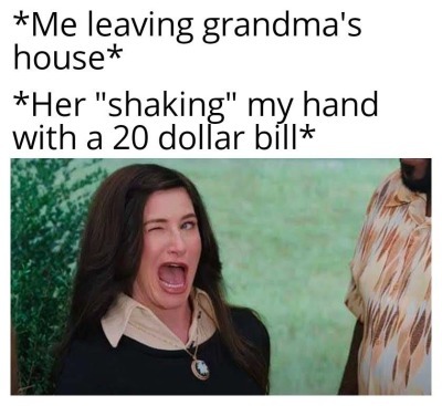 granny knows best - meme