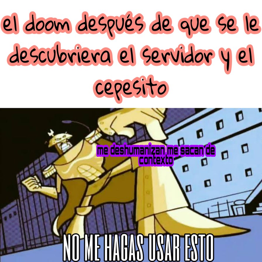 Doomentio se queja de sus haters que lo molestan pero el mismo lo provocó - meme