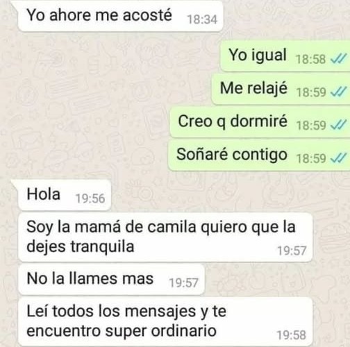 deja de llamar a mi hija - meme