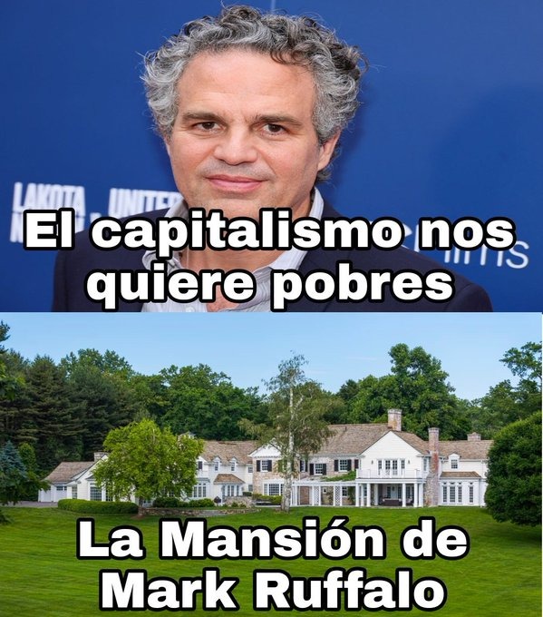 otro millonario comunista, a ver si reparte los cuartos hdp - meme