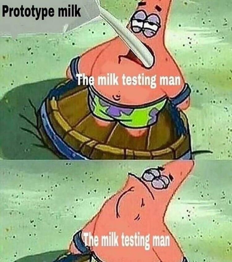 I am the milkman - meme
