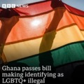 Ghana passes bill making identifying as LGBTQ+ iliegal