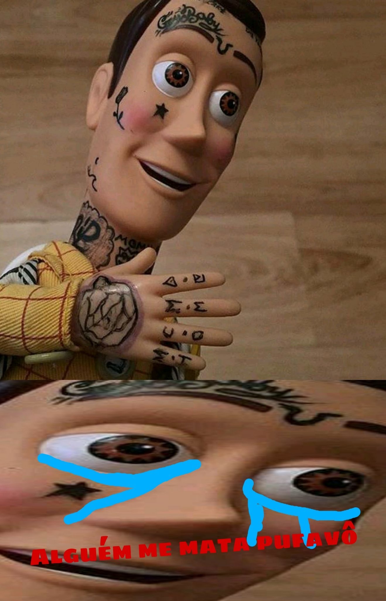 Woody has been aviadado - meme