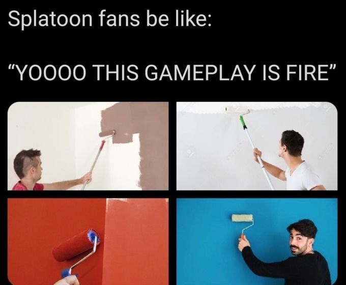 Splatoon fan moment - meme