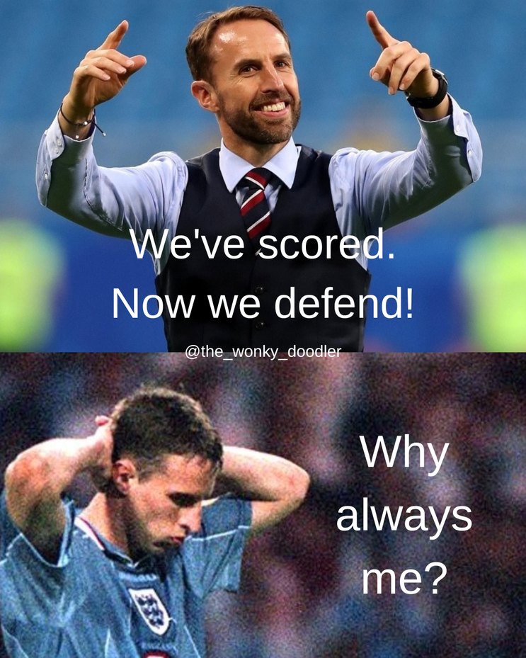 Gareth Southgate meme