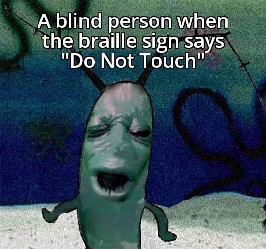 do not touch - meme