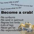 Or crab soup..